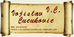 Vojislav Čučuković vizit kartica